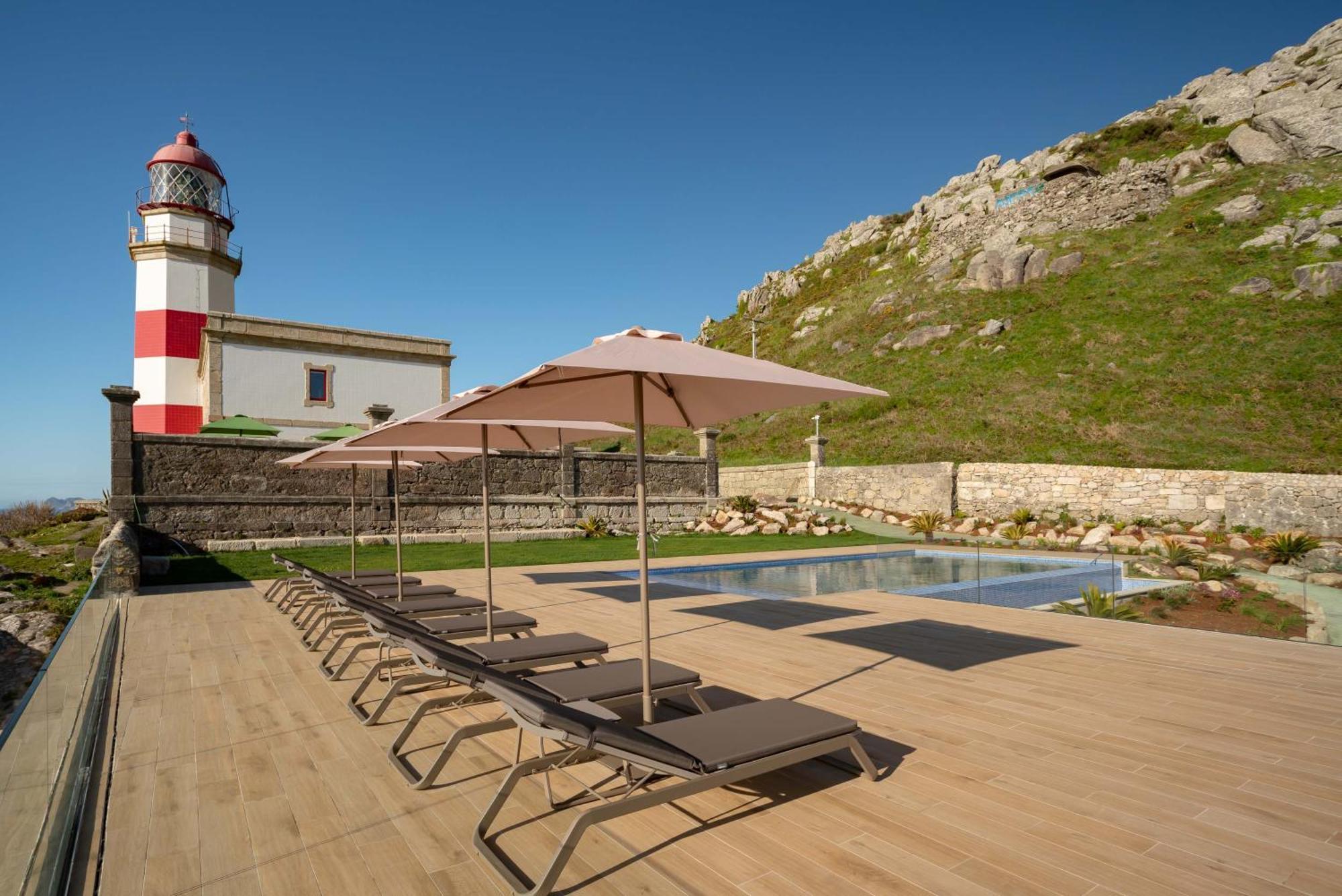 Hotel Boutique Faro Silleiro Baiona Bagian luar foto