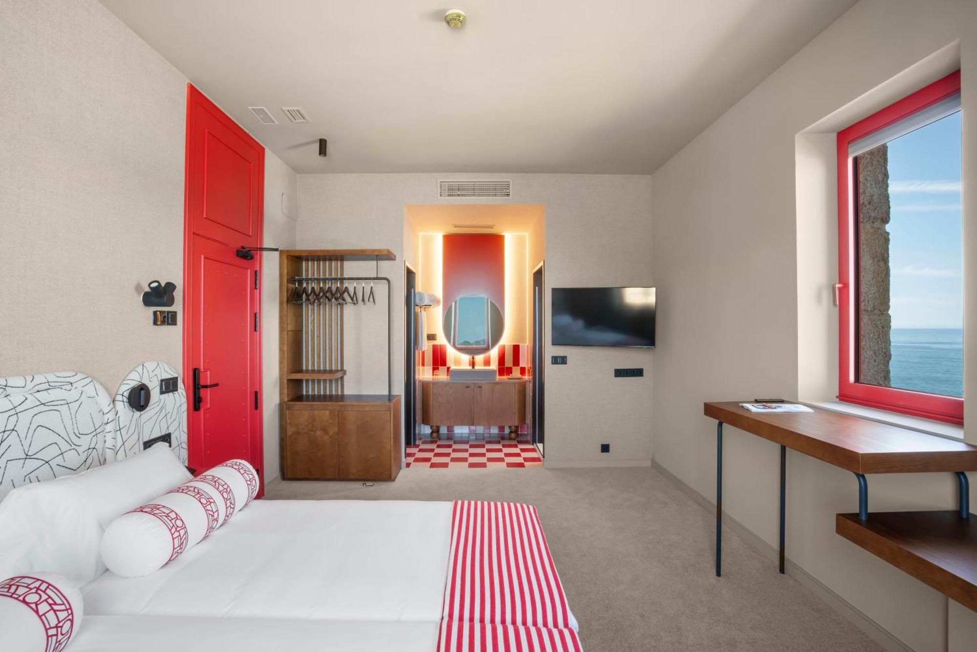 Hotel Boutique Faro Silleiro Baiona Bagian luar foto